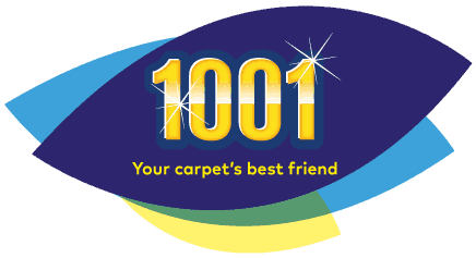 1001 logo in petal shape
