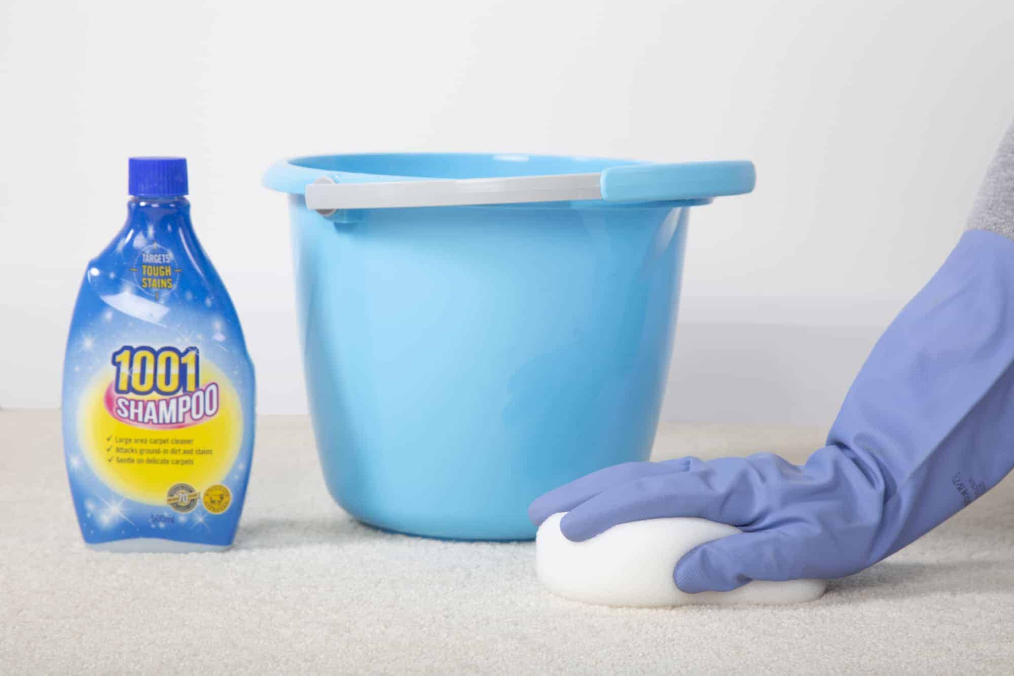 how to remove fake tan from carpet using 1001, bucket and cloth