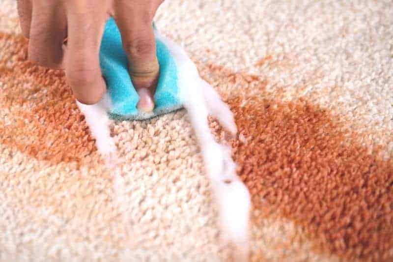 how to get foundation stains out of carpet