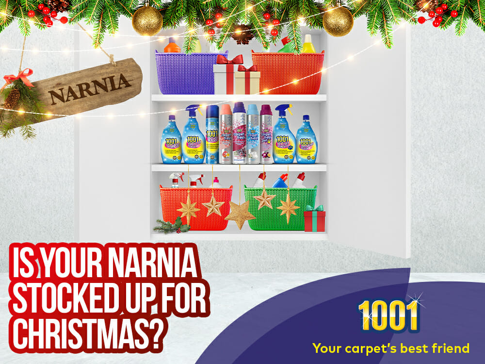 Win a 1001 cleaning hamper to Rescue and Replenish your Narnia!