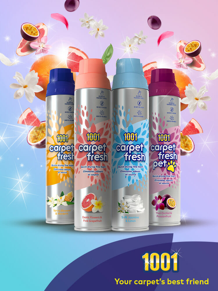 How to use a carpet foam spray freshener How to use a carpet foam spray freshener